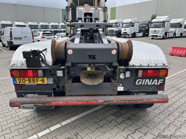 System med krogarm Ginaf / DAF CF 460 X 4243 TS 8x6 / VDL Hooklift 30 To...