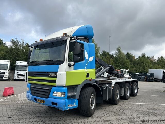 Sistema de brazo de gancho Ginaf / DAF CF 460 X 4243 TS 8x6 / VDL Hooklift 30 To...
