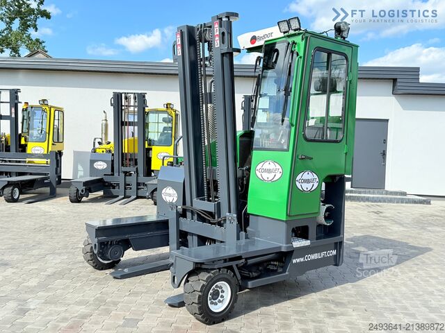 Dört yollu forklift Combilift C3500 / DUPLEX - 4100 / EXTENDABLE FORKS