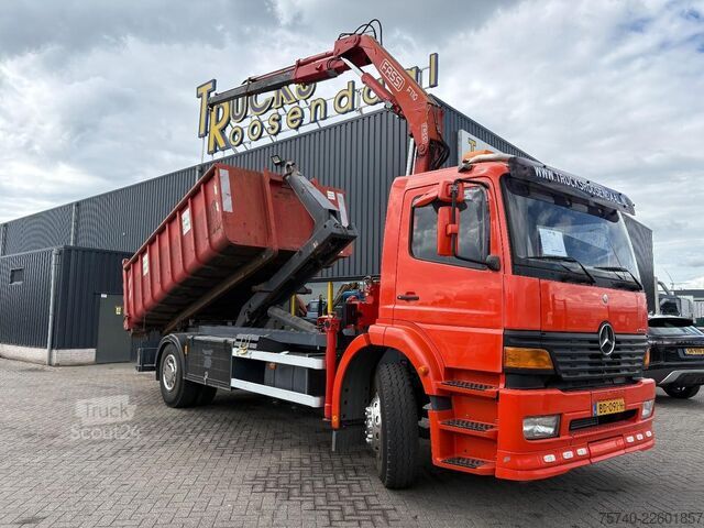 Vinç kamyonu Mercedes-Benz Axor 1928 + FASSI F110A-- 2X EXT. + HAAKARM SYS...