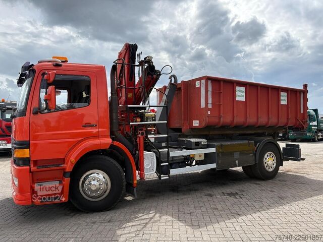 Vinç kamyonu Mercedes-Benz Axor 1928 + FASSI F110A-- 2X EXT. + HAAKARM SYS...