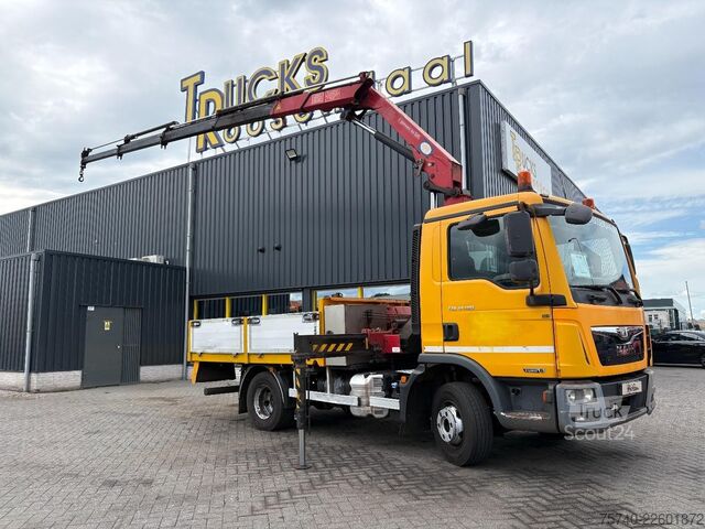 Vinç kamyonu MAN TGL 12.280 + HMF 1120 K-4 + REMOTE + EURO 6 + 4...
