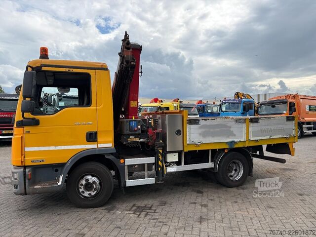 Vinç kamyonu MAN TGL 12.280 + HMF 1120 K-4 + REMOTE + EURO 6 + 4...