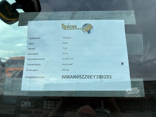 Vinç kamyonu MAN TGL 12.280 + HMF 1120 K-4 + REMOTE + EURO 6 + 4...
