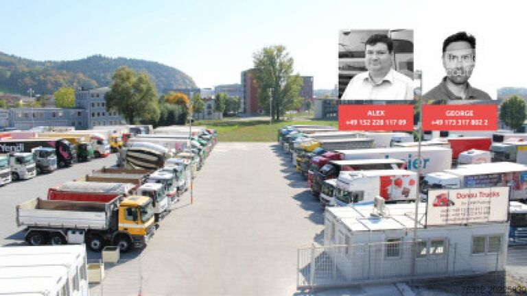 Samochód ciężarowy typu furgon Mercedes-Benz Antos 1833  E6 Retarder 8,10x2,60m LBW Alufelgen