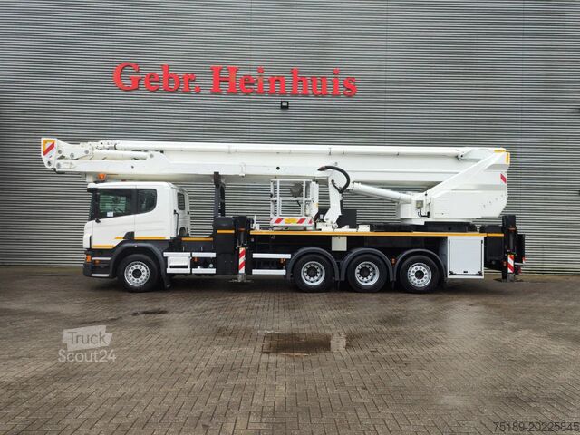 Platforma de ridicare Scania P410 8x4 Tridem Bronto Skylift S70XDT