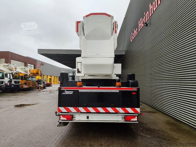 Piattaforma di sollevamento Bronto Skylift S70XDT Scania P410 8x4 Tridem