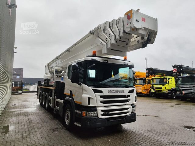Piattaforma di sollevamento Bronto Skylift S70XDT Scania P410 8x4 Tridem