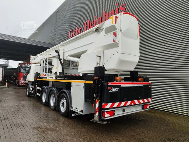 Hebebühne Scania P410 8x4 Tridem Bronto Skylift S70XDT