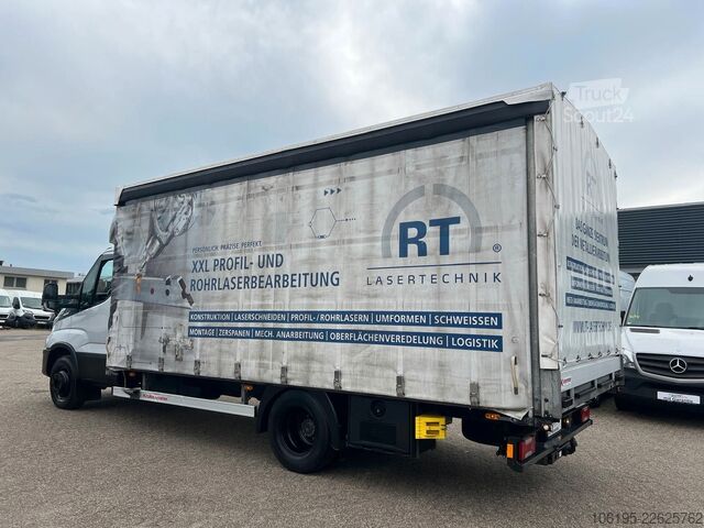 Gardinsidad skåpbil IVECO Daily 70-210 Hi-Matic XXL Maxi Pritsche*1.Hand*