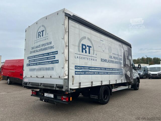 Gardinsidad skåpbil IVECO Daily 70-210 Hi-Matic XXL Maxi Pritsche*1.Hand*