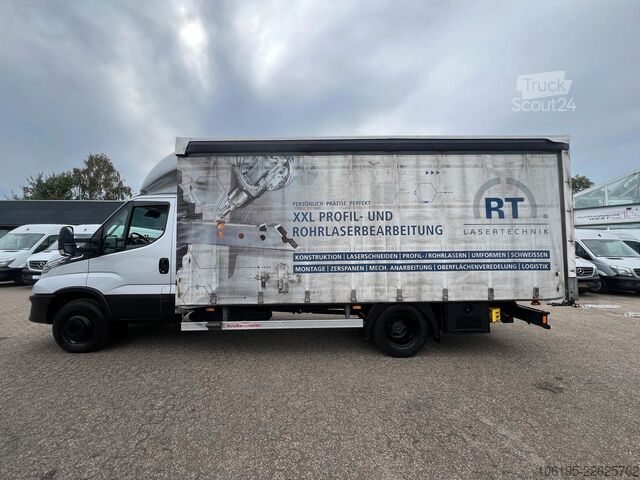 Gardinsidad skåpbil IVECO Daily 70-210 Hi-Matic XXL Maxi Pritsche*1.Hand*