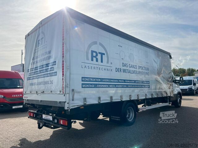 Gardinsidad skåpbil IVECO Daily 72-210 Hi-Matic XXL Maxi Pritsche*1.Hand*