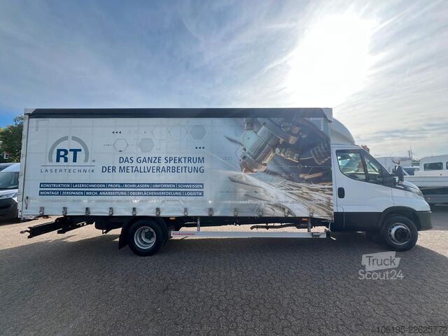 Gardinsidad skåpbil IVECO Daily 72-210 Hi-Matic XXL Maxi Pritsche*1.Hand*