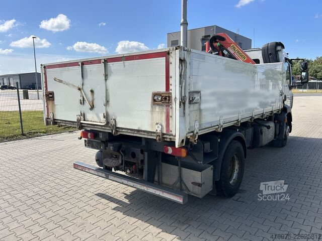 Pašizgāzējs kravas automašīna DAF LF290FA Kipper Pritsche Kran Palfinger PK11001K