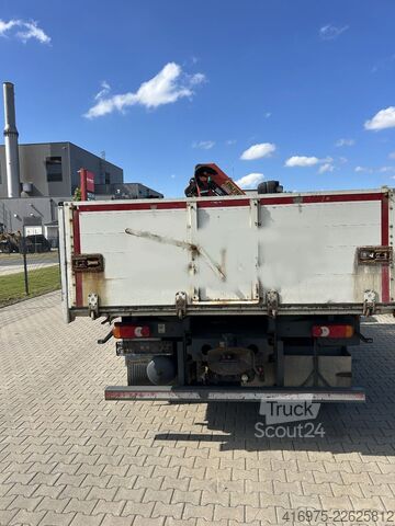 Pašizgāzējs kravas automašīna DAF LF290FA Kipper Pritsche Kran Palfinger PK11001K