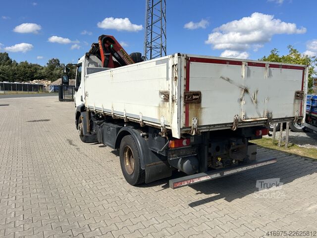 Pašizgāzējs kravas automašīna DAF LF290FA Kipper Pritsche Kran Palfinger PK11001K