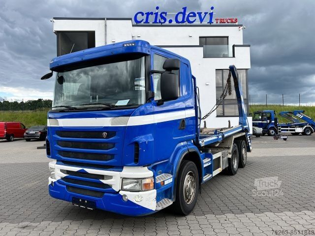 ⇒ Scania Absetzkipper / Container Lkw gebraucht kaufen bei