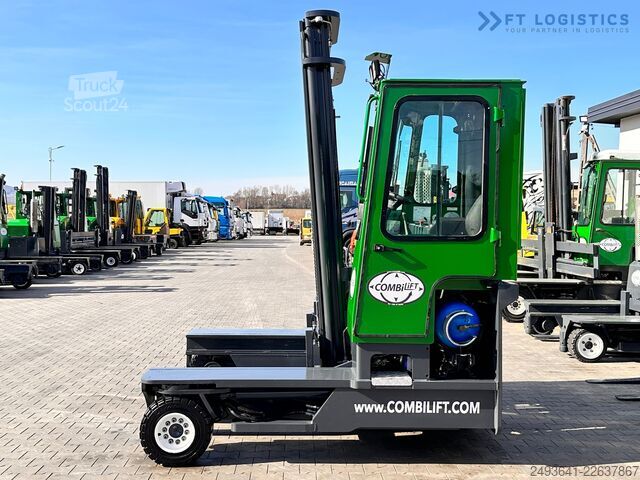 4-cestný vysokozdvižný vozík Combilift C4000 / LPG / DUPLEX / 4500MM /FREE LIFT