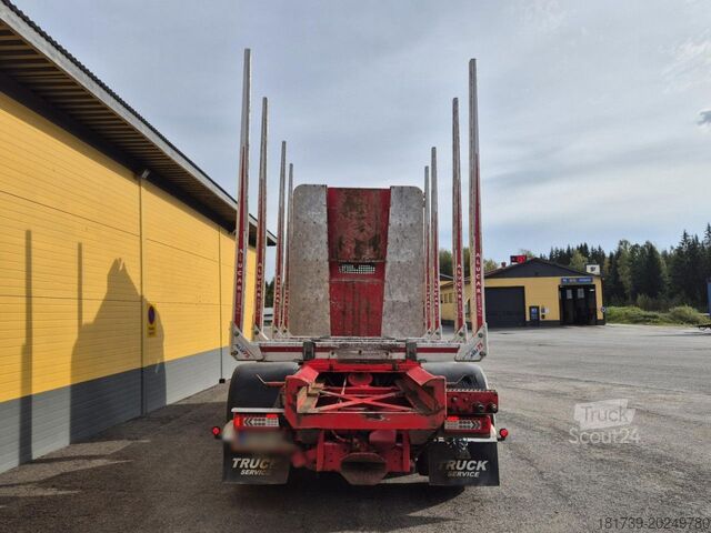 Tovornjak za prevoz lesa Volvo FH 750 8x4/ 2 lifted axles/ timber truck