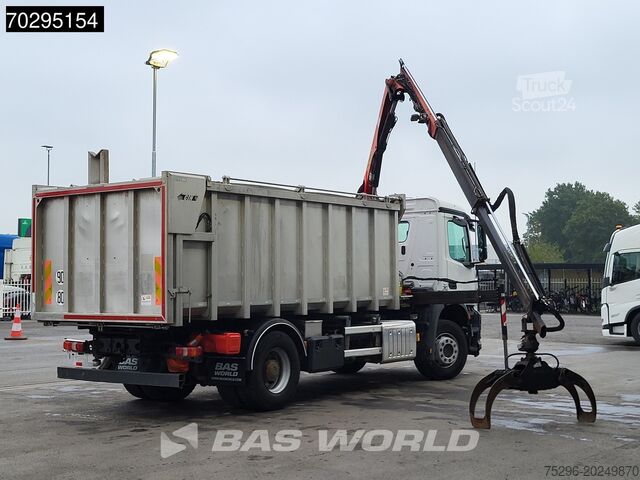 Basculantă cu macara Mercedes Actros 1833 4X2 Palfinger PK7.501 SLD Kran Cran...