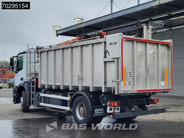 Basculantă cu macara Mercedes Actros 1833 4X2 Palfinger PK7.501 SLD Kran Cran...