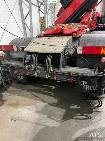 Lyftverktyg HMF 28 t/m crane with winch and 6 hydraulic extensions