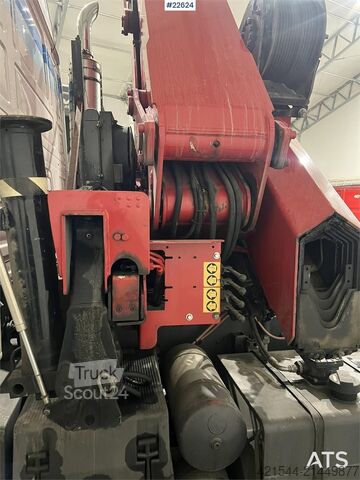 Lyftverktyg HMF 28 t/m crane with winch and 6 hydraulic extensions