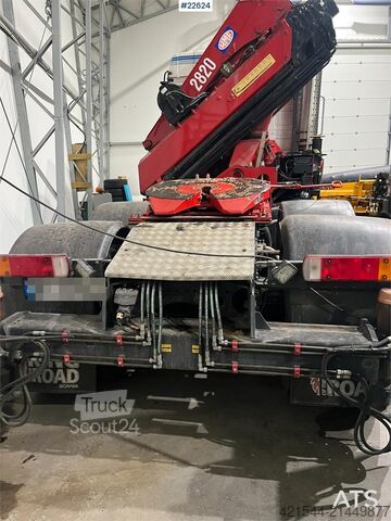 Lyftverktyg HMF 28 t/m crane with winch and 6 hydraulic extensions