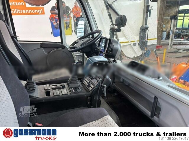 Camión para usos especiales Unimog U 400 4x4, Kipper, Kommunalhydraulik, VarioPilot,