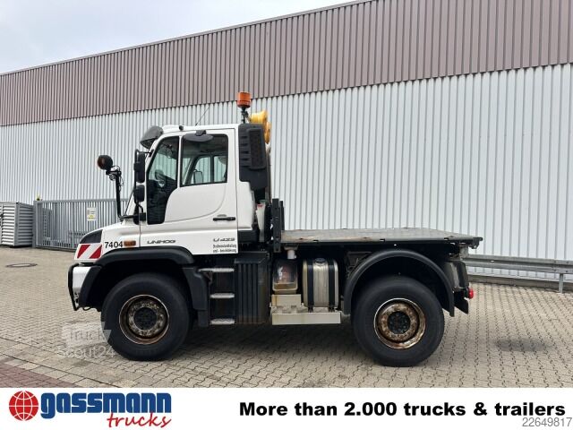 Вантажівка спеціального призначення Unimog U 423 4x4, Kipper, Kommunalhydraulik, VarioPilot,