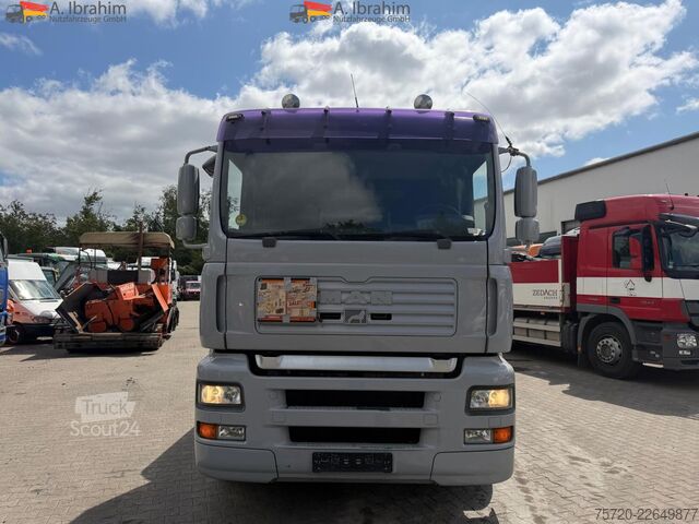Cisternové vozidlo MAN TGA 18.460 14200L ADR 3 Kammer Befuellung oben & unten