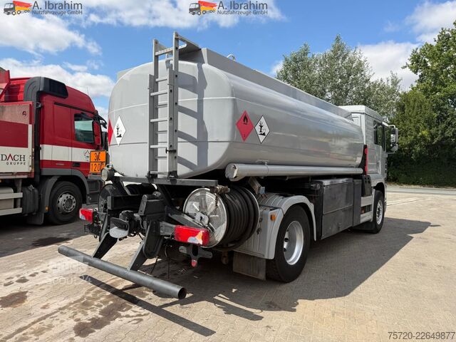 Cisternové vozidlo MAN TGA 18.460 14200L ADR 3 Kammer Befuellung oben & unten