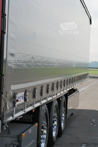 Auflieger mit Pritsche & Plane SCHMITZ CARGOBULL SCS 24 / ALU/LIFT /POWER CURTAIN DC 9,5