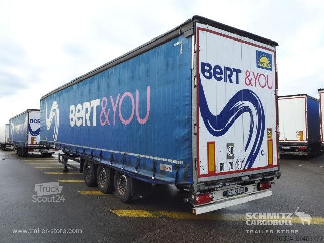 Открытый полуприцеп с тентом Schmitz Cargobull Semitrailer Curtainsider Mega