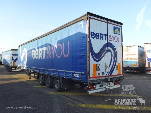 Открытый полуприцеп с тентом Schmitz Cargobull Semitrailer Curtainsider Mega