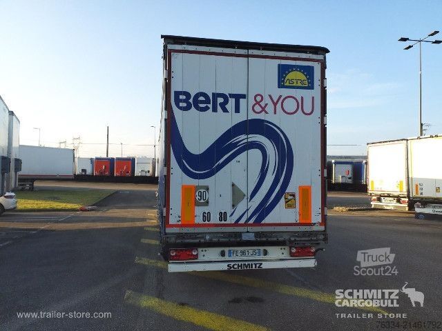 Открытый полуприцеп с тентом Schmitz Cargobull Semitrailer Curtainsider Mega