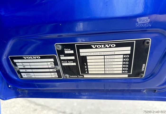 Camion benne Volvo FM12-460 8x4 Kipper