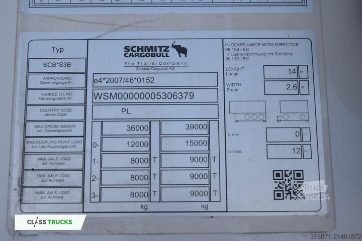 Semiremorcă frigorifică SCHMITZ CARGOBULL SKO FP 60 Carrier Vector 1550