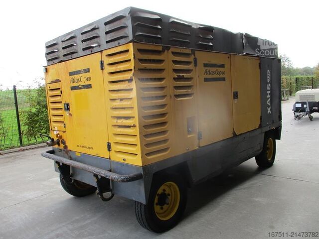 Compresseur frigorifique Atlas Copco XAHS 336 CD