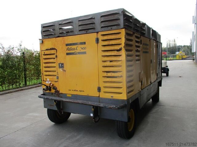 Chladivový kompresor Atlas Copco XAHS 336 CD