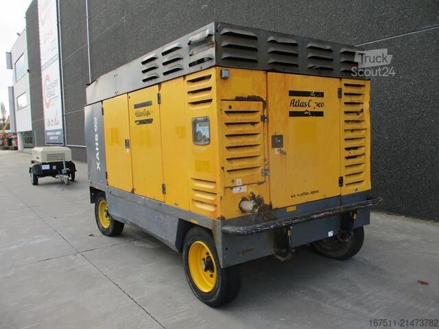 Compresseur frigorifique Atlas Copco XAHS 336 CD