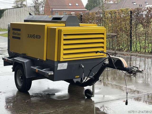 Compresseur frigorifique Atlas Copco XAHS 186 DD
