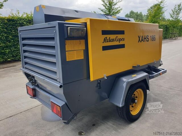 Compresseur frigorifique Atlas Copco XAHS 186 DD - N