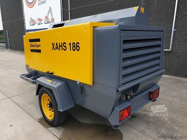 Compresseur frigorifique Atlas Copco XAHS 186 DD - N