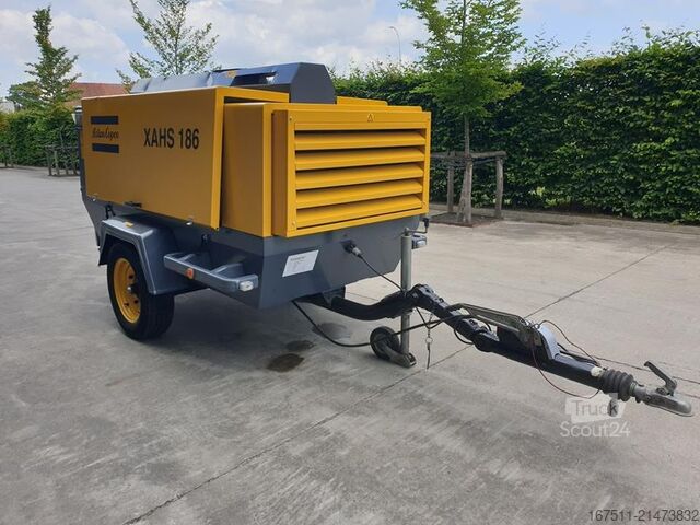 Compresseur frigorifique Atlas Copco XAHS 186 DD - N