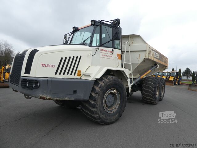 Dumper Terex TA 300 // 6 - Zyl. Cummins Breitreifen und Muldenheizung