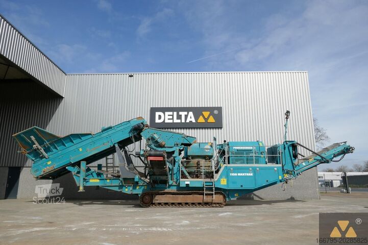 مصنع السحق Powerscreen 1150 Maxtrak