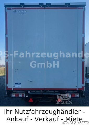 Avoin puoliperävaunu pressulla KRONE SD27*LiftA*PalKa*MultiStrap*StaplerH*