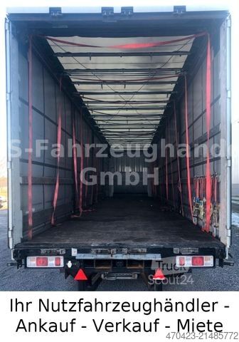 Avoin puoliperävaunu pressulla KRONE SD27*LiftA*PalKa*MultiStrap*StaplerH*